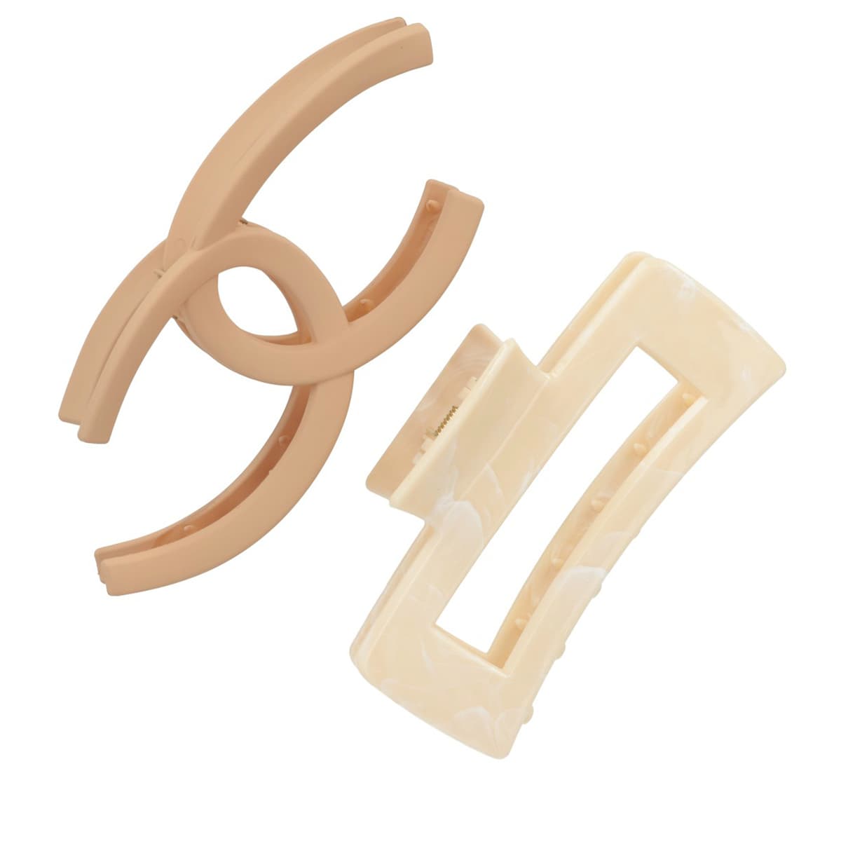 Fashion Hair Clip – Beige