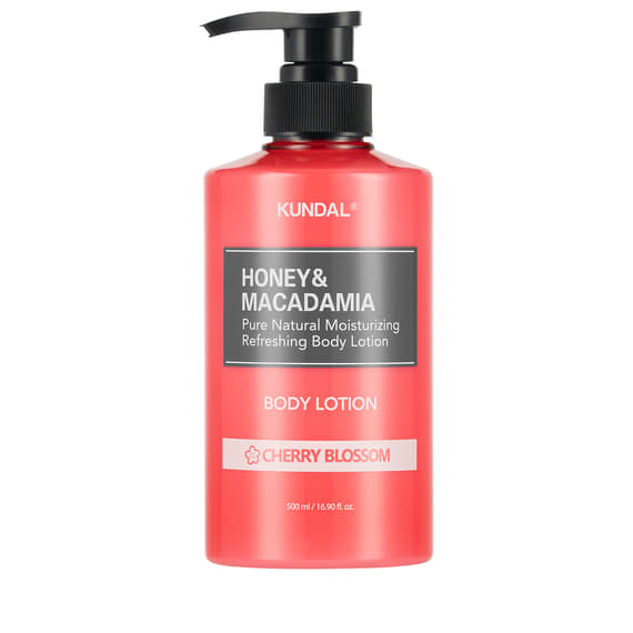 Honey and Macadamia Pure Body Lotion - Cherry Blossom