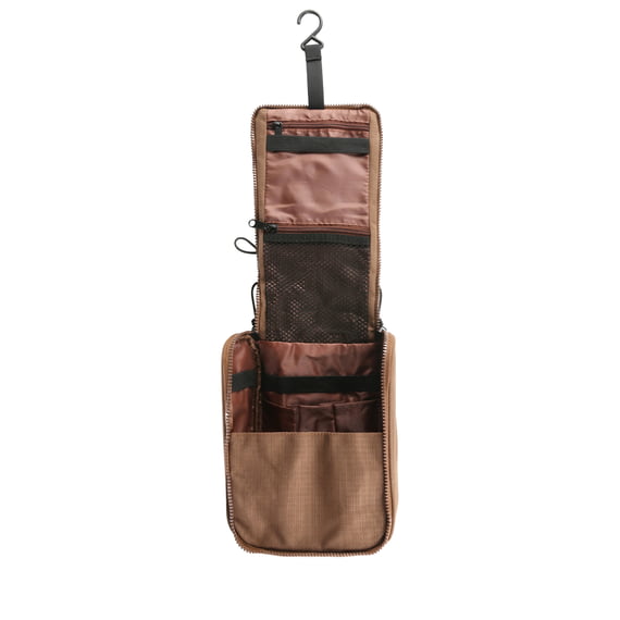 Kosmetiktasche zum Aufhängen - braun