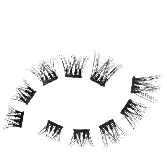 Underlash Pre-Glued Natural Salon Curl Clusters