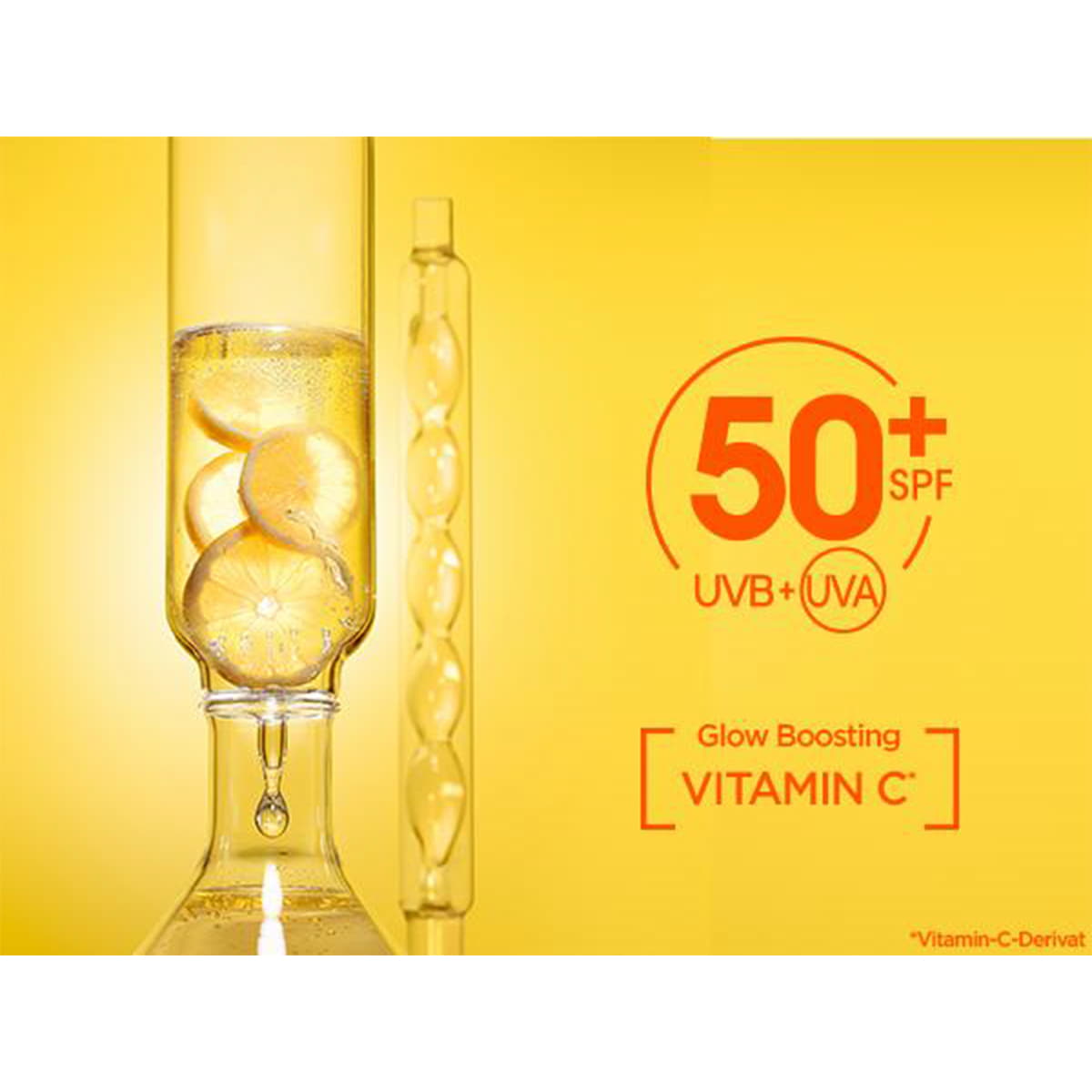 Vitamine C Fluide solaire quotidien Invisible avec SPF 50+