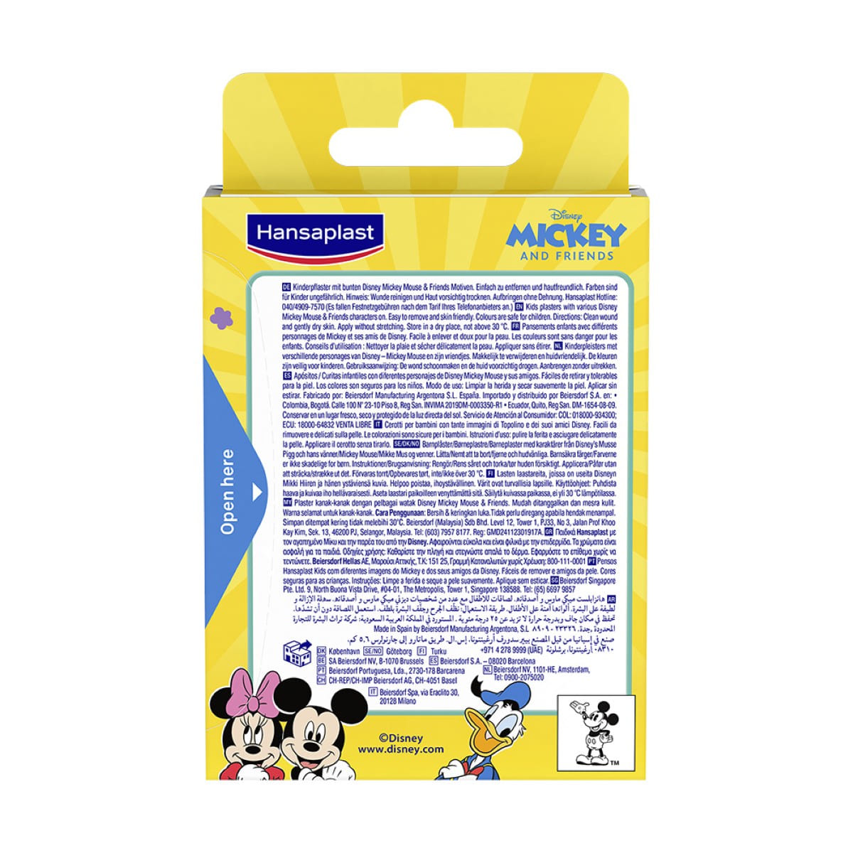 Mickey & Friends Pansements pour Enfants