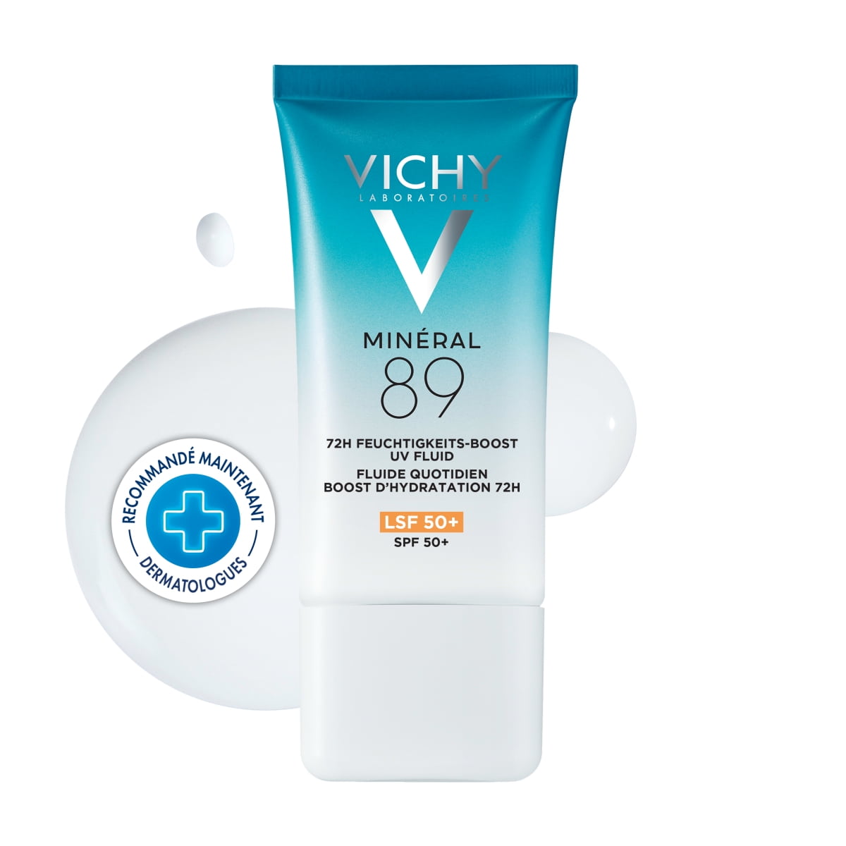 Fluide Quotidien Boost d'Hydratation 72H SPF50+