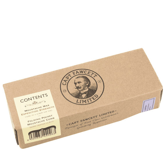 Exp Strength Moustache Wax & Moustache Comb