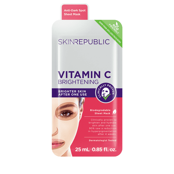 Masque Visage Éclaircissant Vitamine C