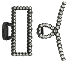 Pince À Cheveux Fashion Avec Pierres Scintillantes