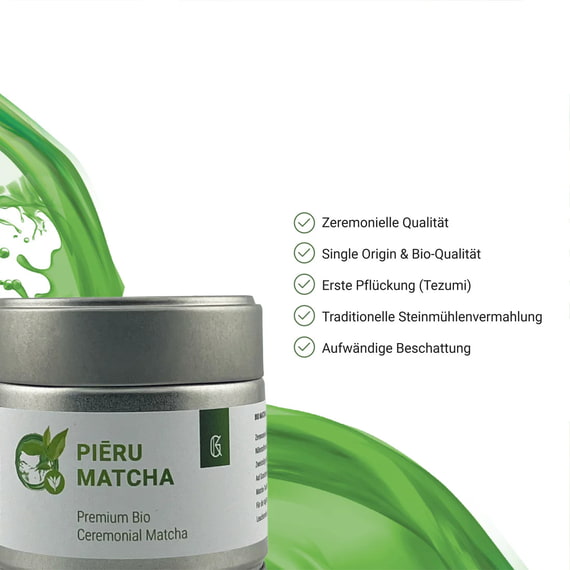 Matcha Premium Bio Piēru Ceremonial