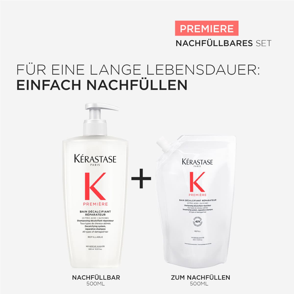 Bain Décalcifiant Réparateur Refill Bundle