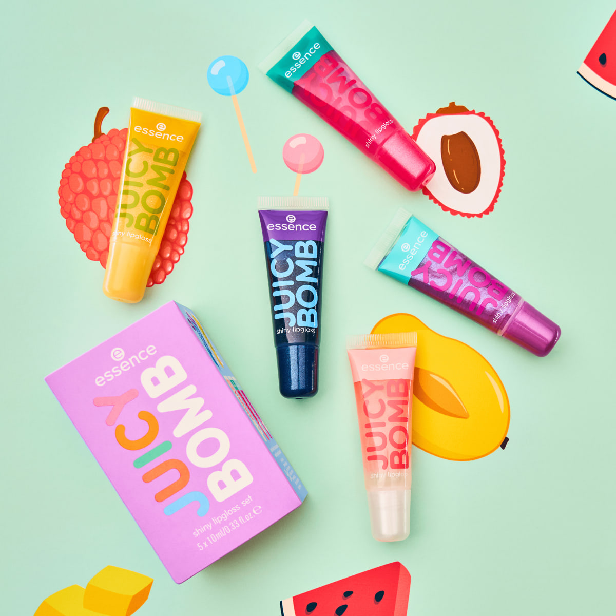 Shiny Lipgloss Set Sweet Treats Edition - 04 Sugar Coated