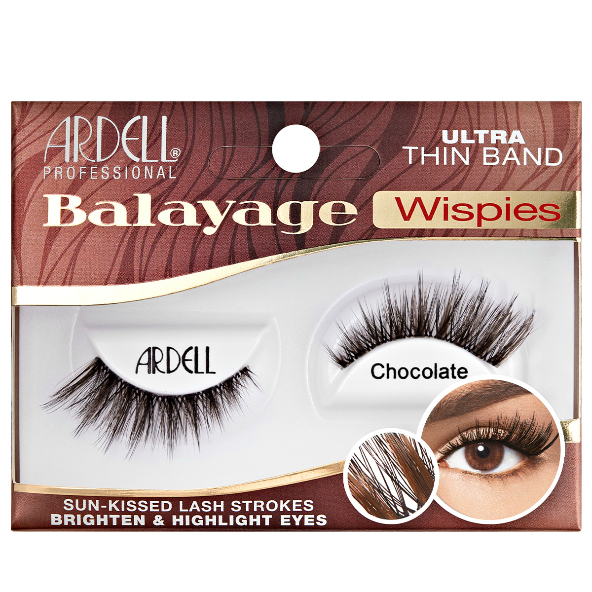 Balayage Wispies Chocolate - 1 Paio