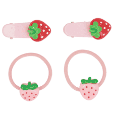 Set Accessoires Cheveux - Fraise