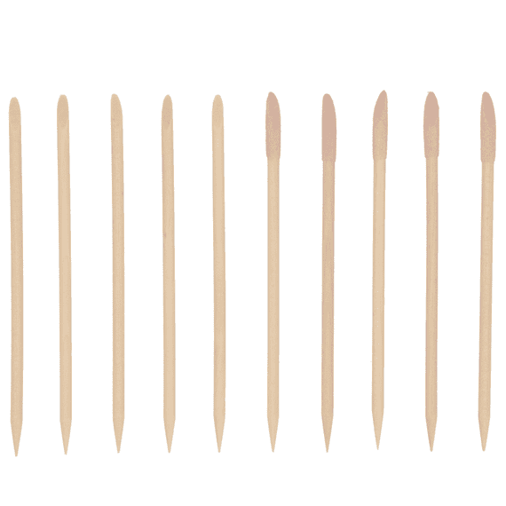 Bastoncini per manicure, 10 pezzi