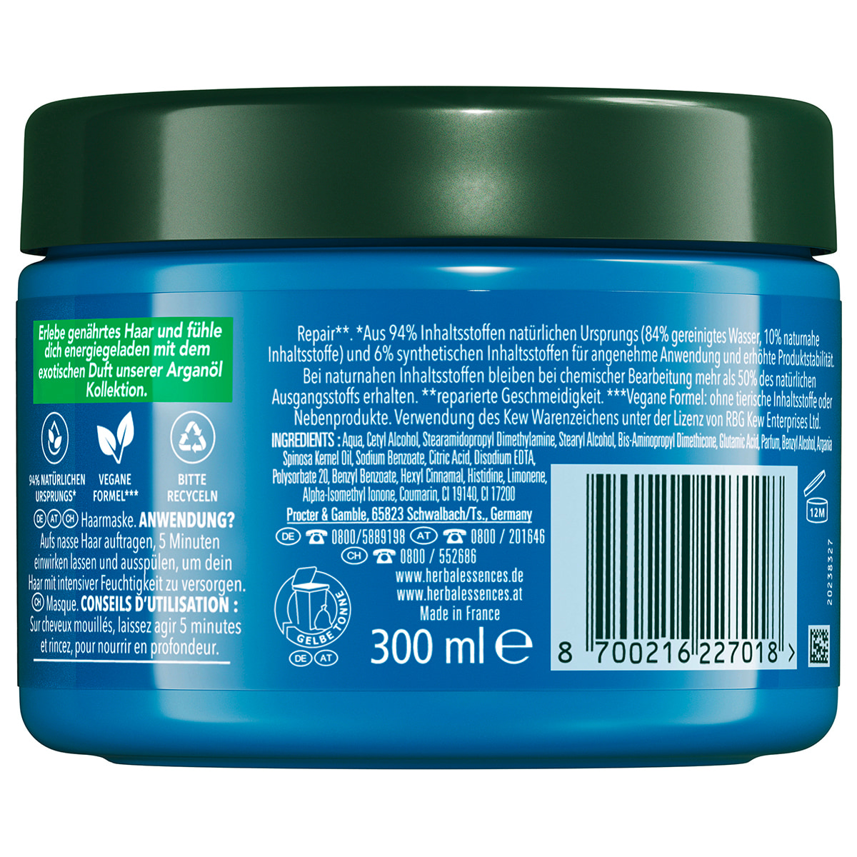 Repair Argan Oil Hair Mask