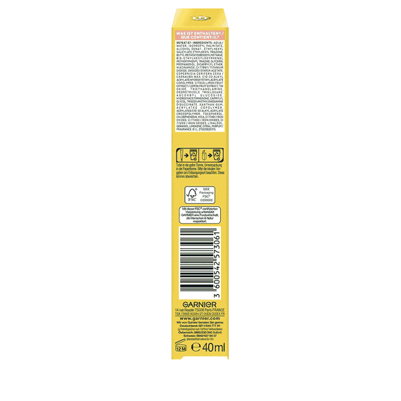 Vitamine C Fluide solaire quotidien Glow avec SPF 50