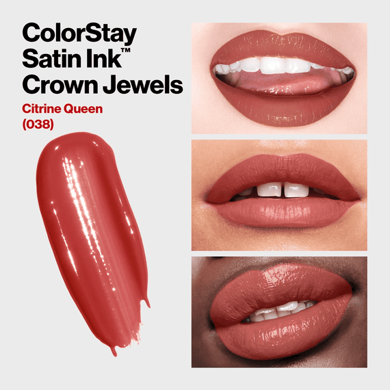Satin Ink Crown Jewels - Citrine Queen