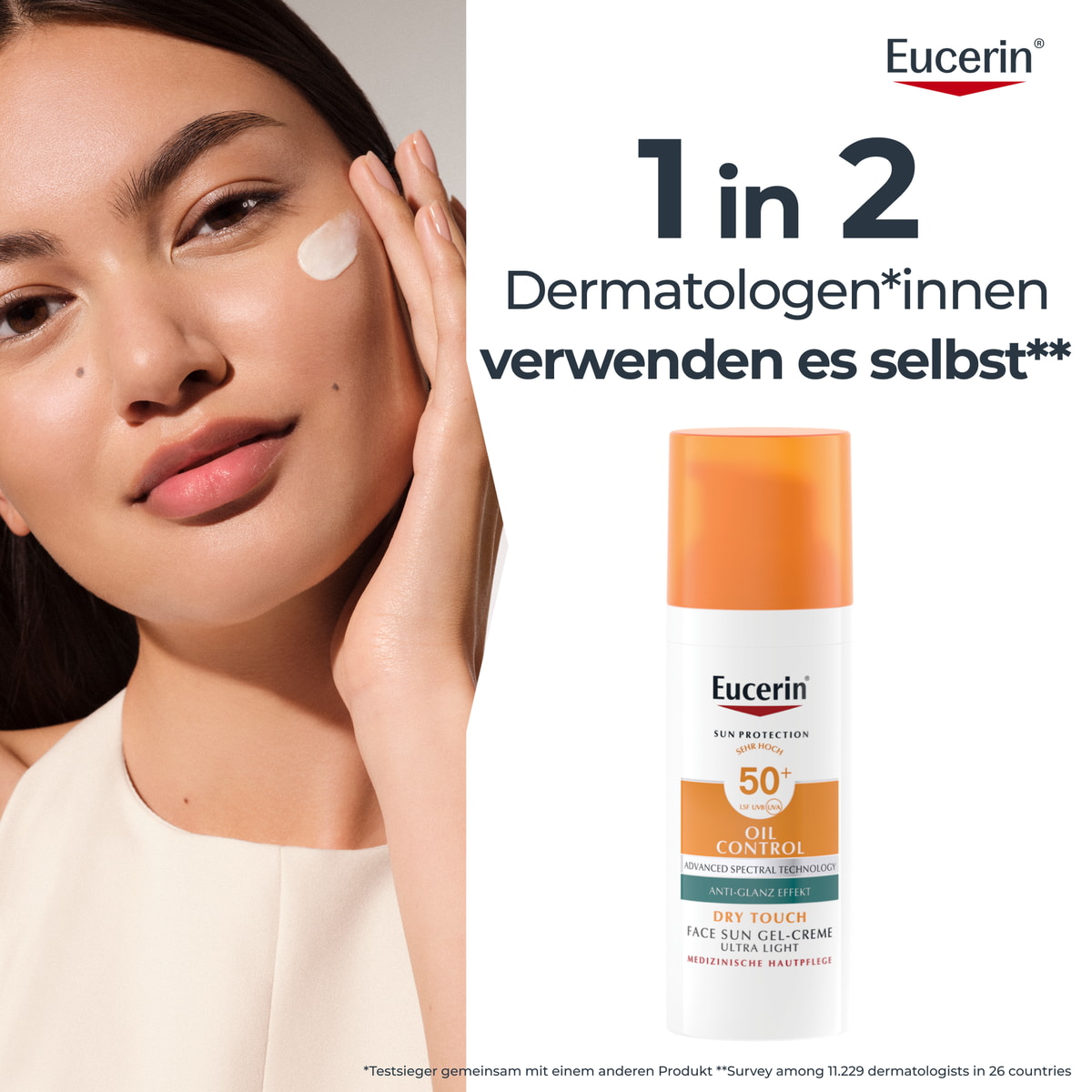 SUN Oil Control Gel-Creme SPF50+