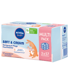 Soft & Cream Feuchttücher Trio