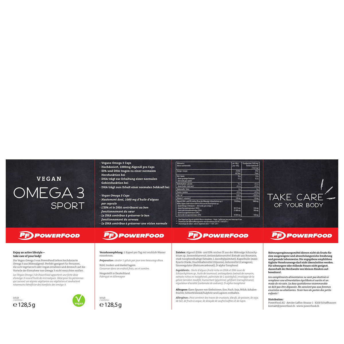 Vegan Omega 3 Sport (90Caps) 