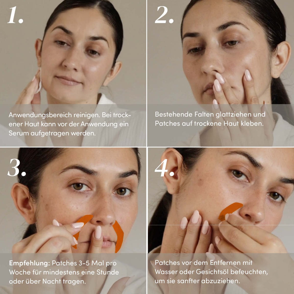 Mund Patches mit Niacinamide 