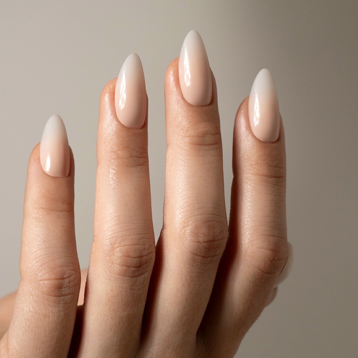 Nude Babyboomer Press On Nails Medium Almond