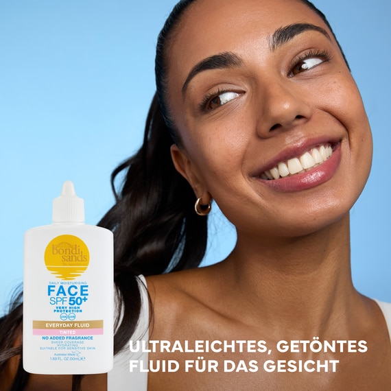 SPF 50+ Fragrance Free Tinted Face Fluid