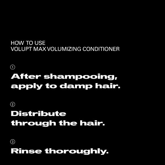 Max Volumising Conditioner
