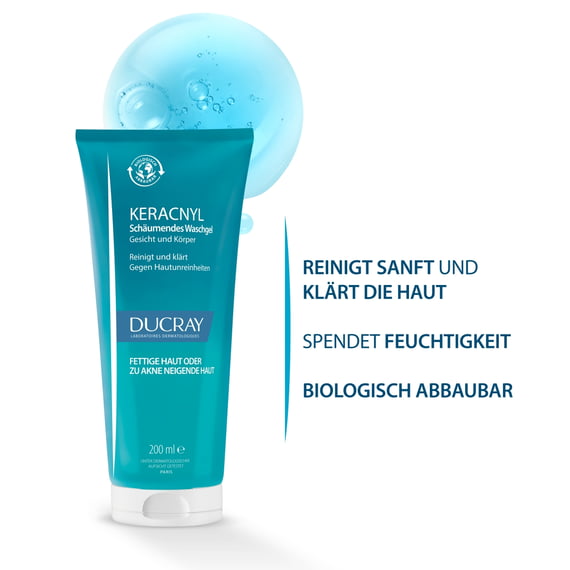 Reinigungsgel bei fettiger Haut & Unreinheiten