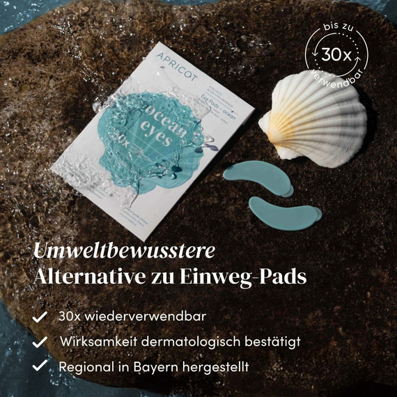 Wiederverwendbare Augen Pads Hyaluron „ocean eyes“