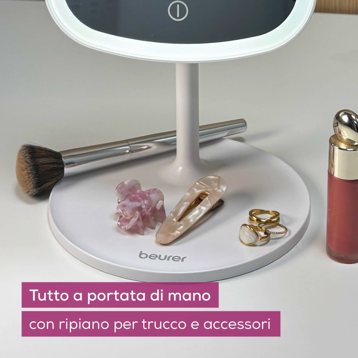 Specchio Cosmetico Illuminato BS 47