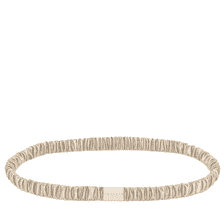 Bandeau fin en soie