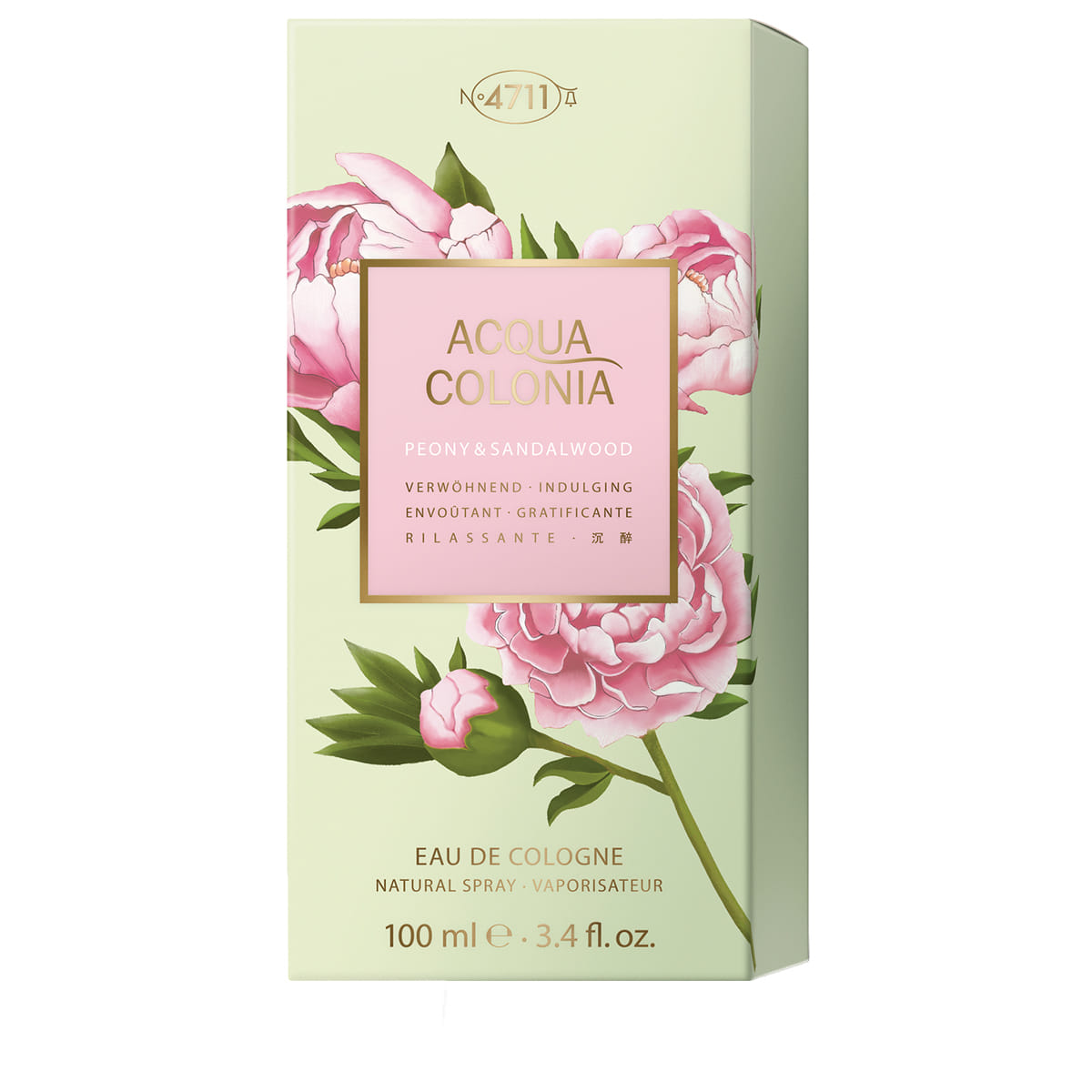 Eau de Cologne Splash & Spray Indulging - Peony & Sandalwood