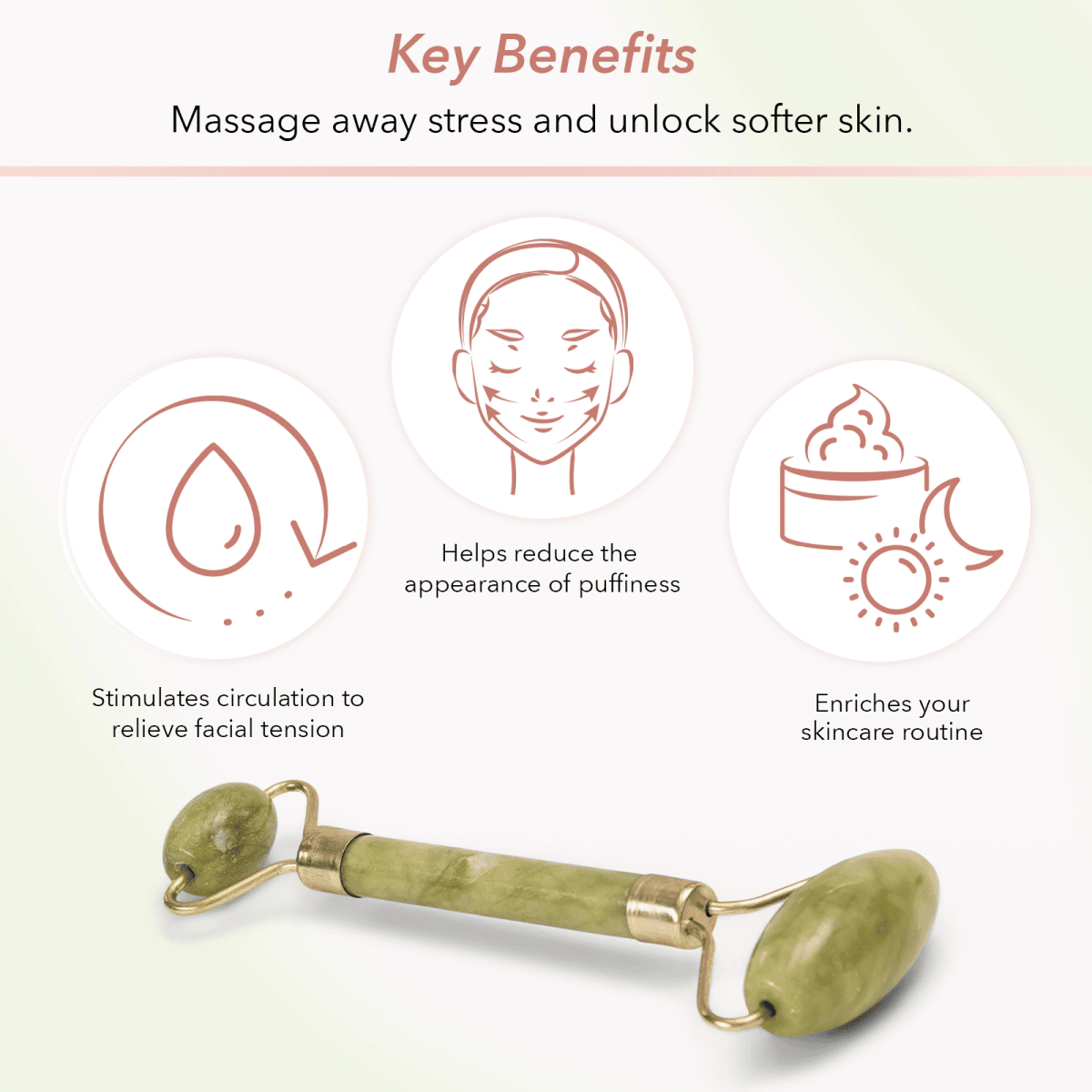 Gua Sha & Roller Set - Jade