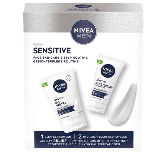 Sensitive Routine Set - Cleansing Gel & Face Care Cream