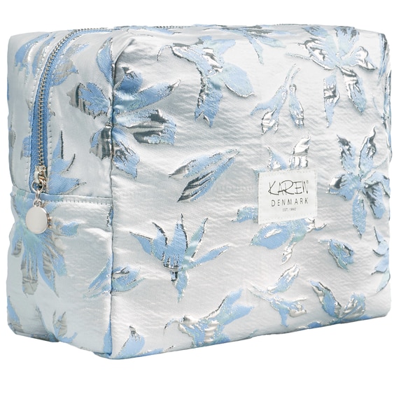 Trousse De Maquillage - Blue Brocade