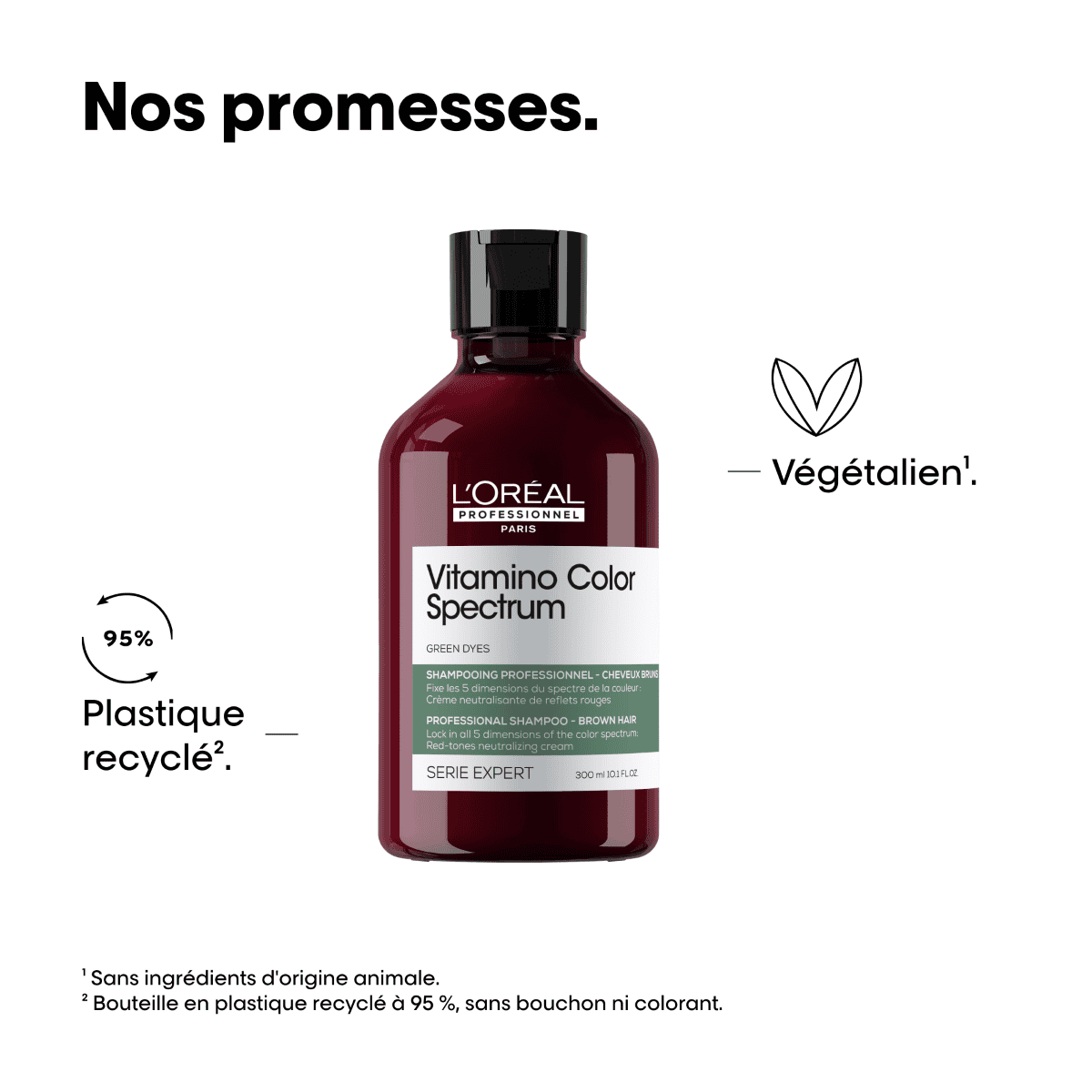 Vitamino Color Spectrum Green Dyes Neutralizing Shampoo