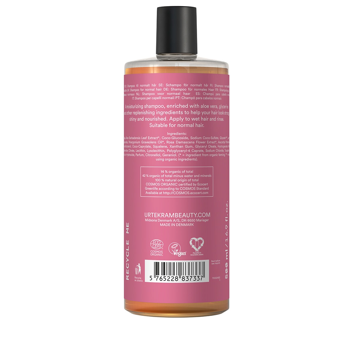 Rose Moisturizing Shampoo - Normal Hair