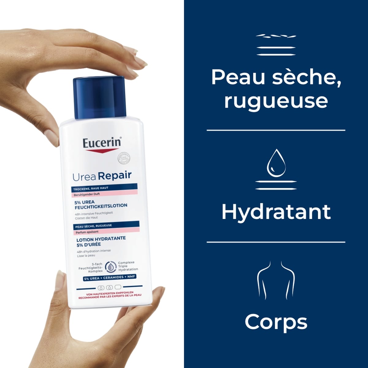  Lotion Hydratante 5% Urée avec parfum apaisant