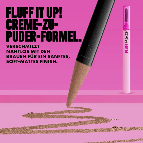 Fluff & Snatch Brow Powder Pen Creme