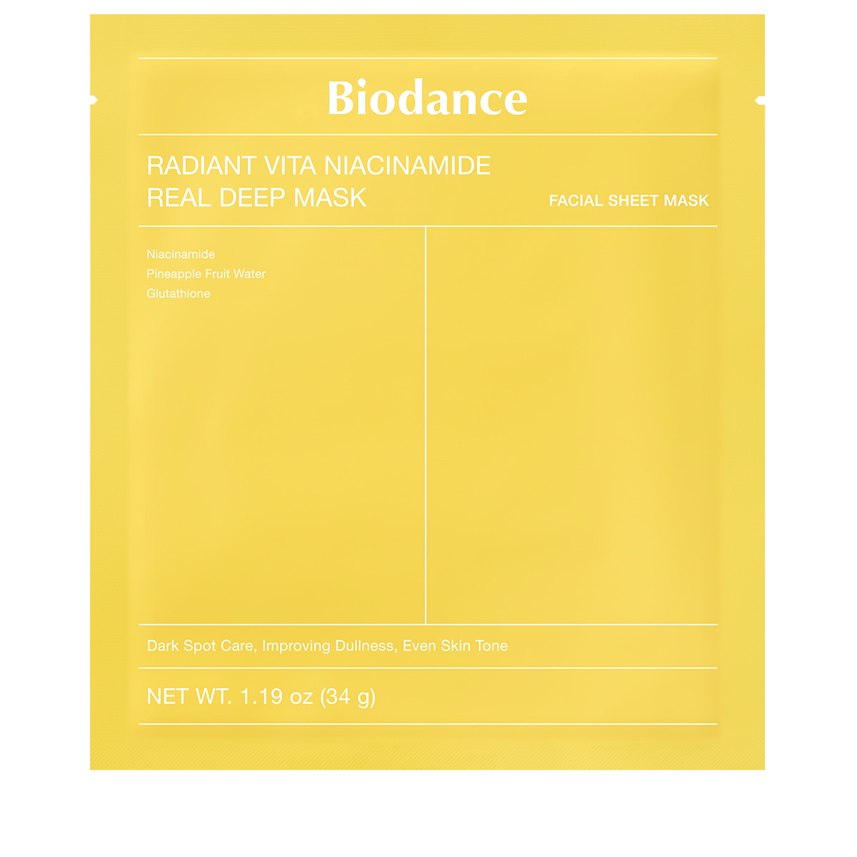 Radiant Vita Niacinamide Real Deep Mask