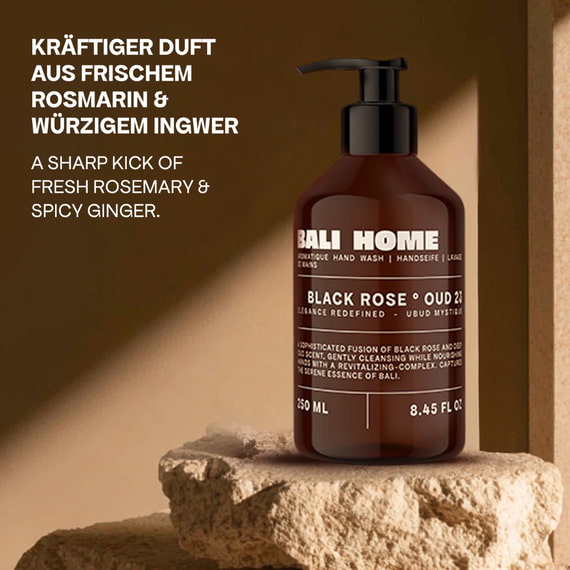 Handseife Black Rose Oud 23