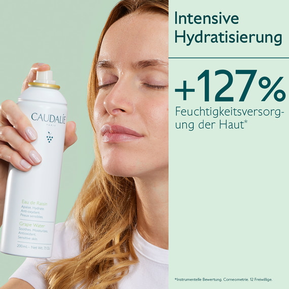 Weintrauben Gesichtswasser