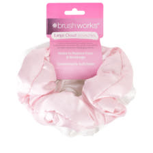 Large Cloud Scrunchies - Pink & White (2 Pack)