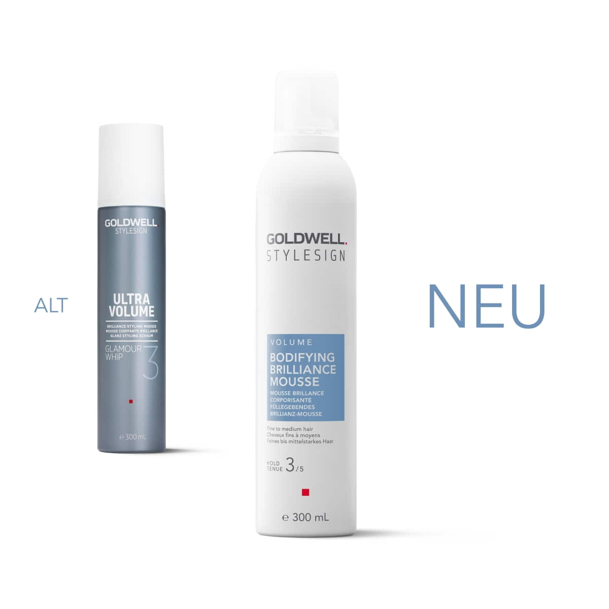 Volume Füllegebendes Brillanz-Mousse