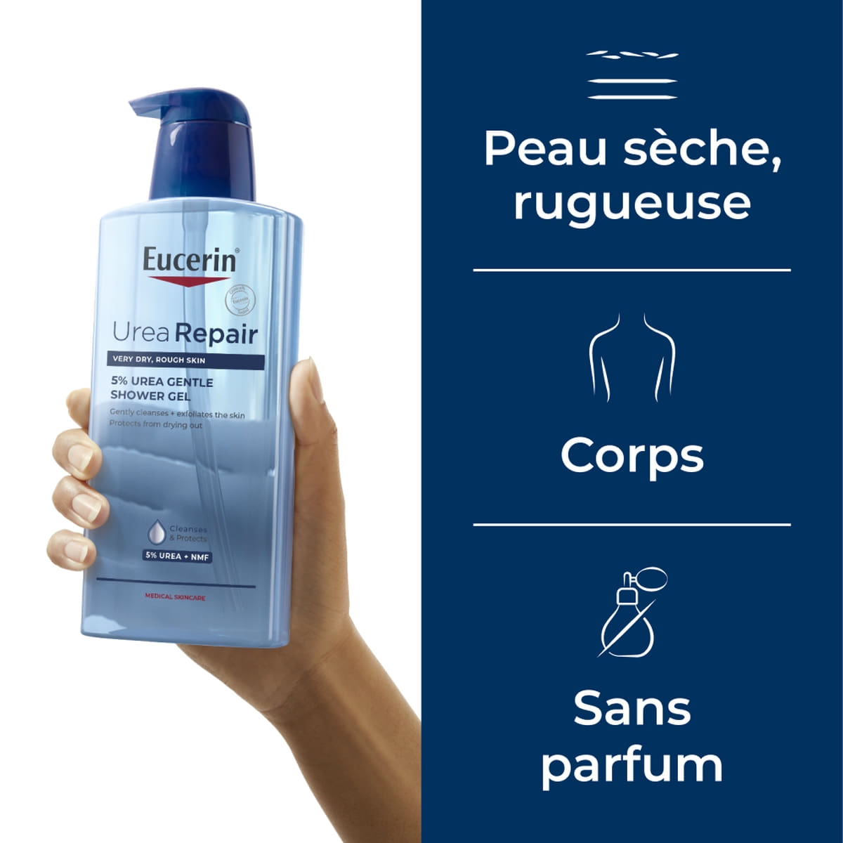Gel Douche Doux 5% d'Urée