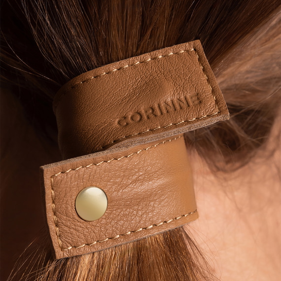 Leather Band Short Bendable Camel
