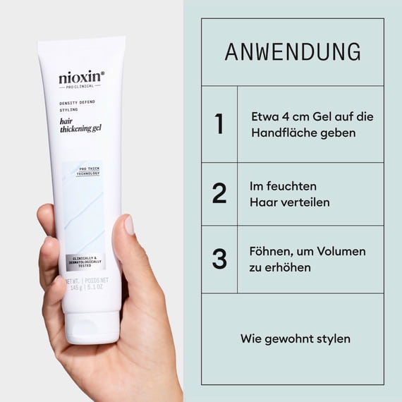 Styling Hair Thickening Gel