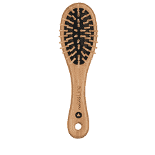 Natural Line maple brush oval 6-row