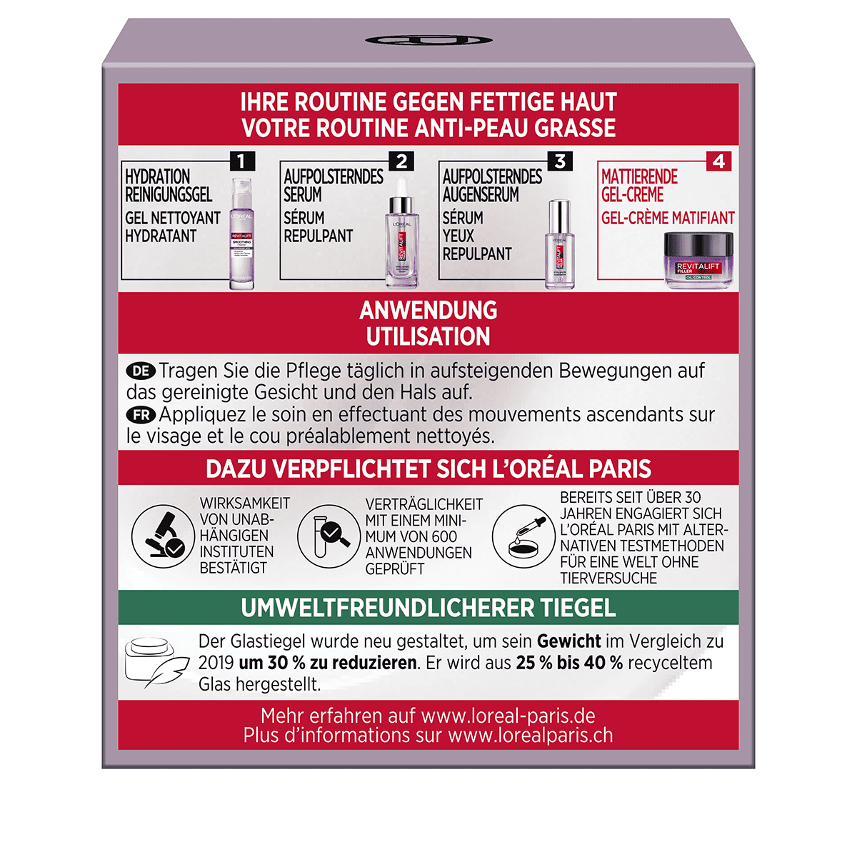Gel-Crème Matifiant Revitalift Filler Oil Control