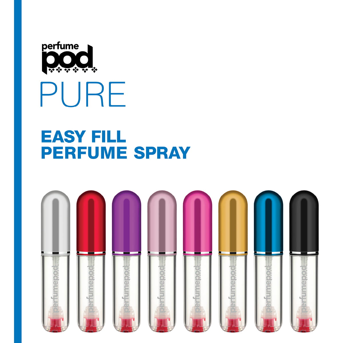 Perfume Pod Pure Atomizer Gold