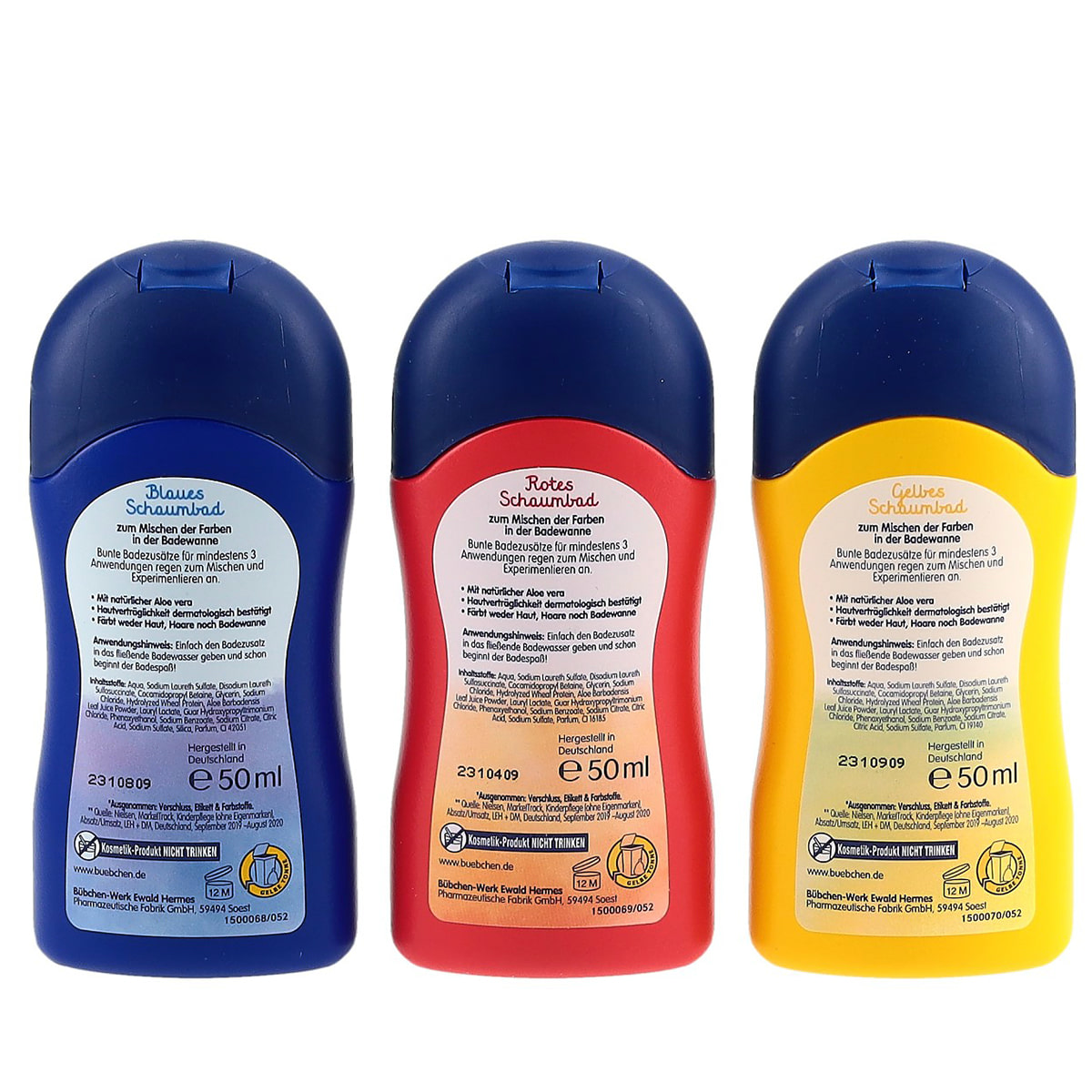 Bath Lab colourful bubble bath mix